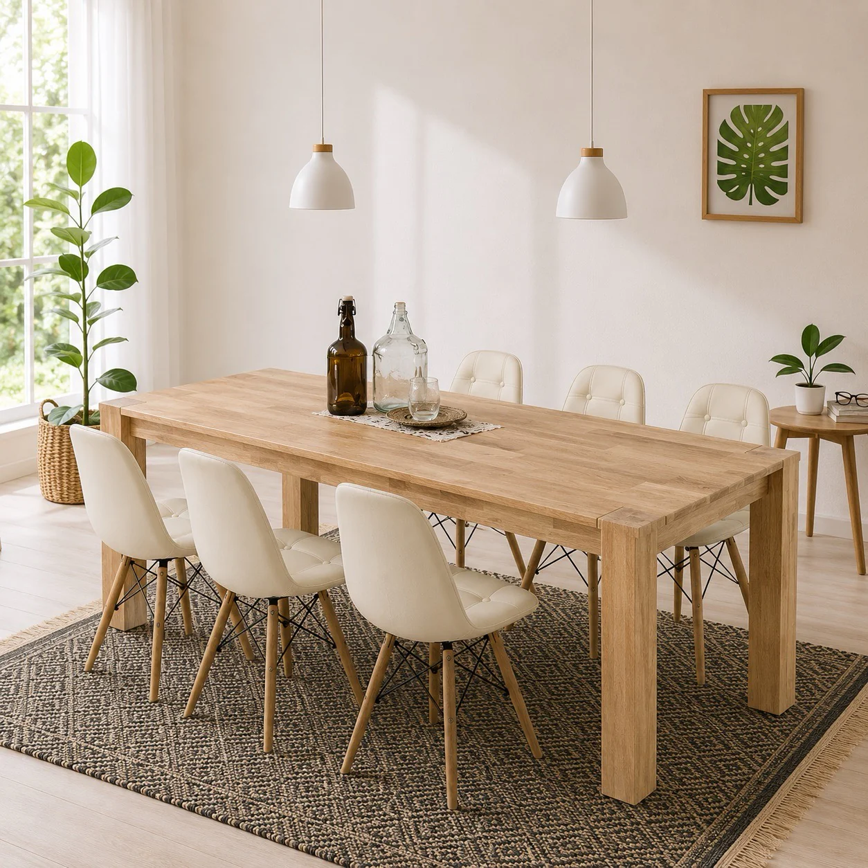 Massief eikenhouten eettafel Mauritz 3 | NordicStory - Image 12