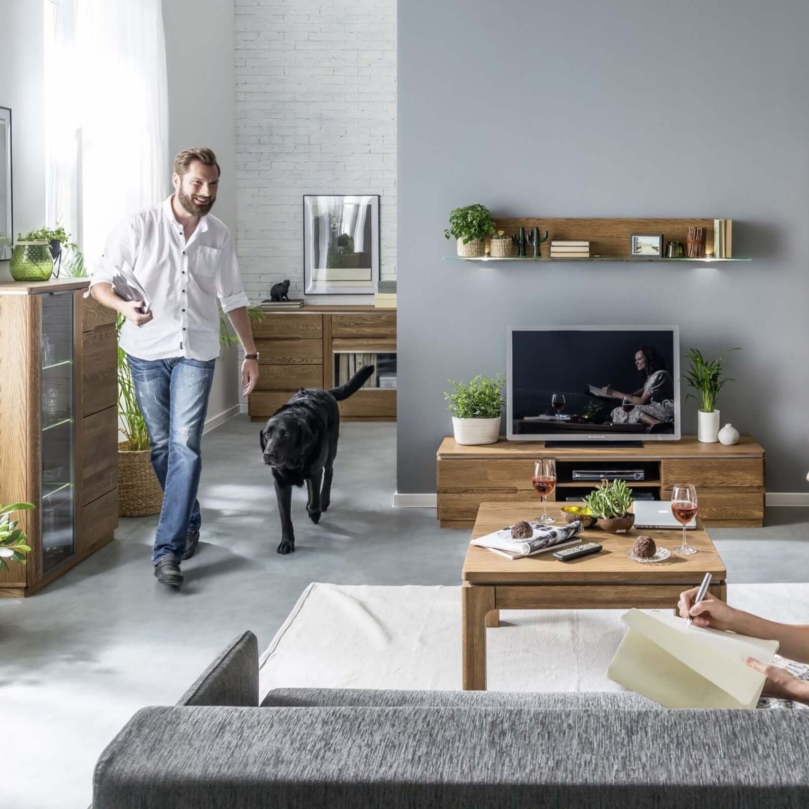 Eikenhouten dressoir MONTENEGRO 44 | LoftStory - Image 8