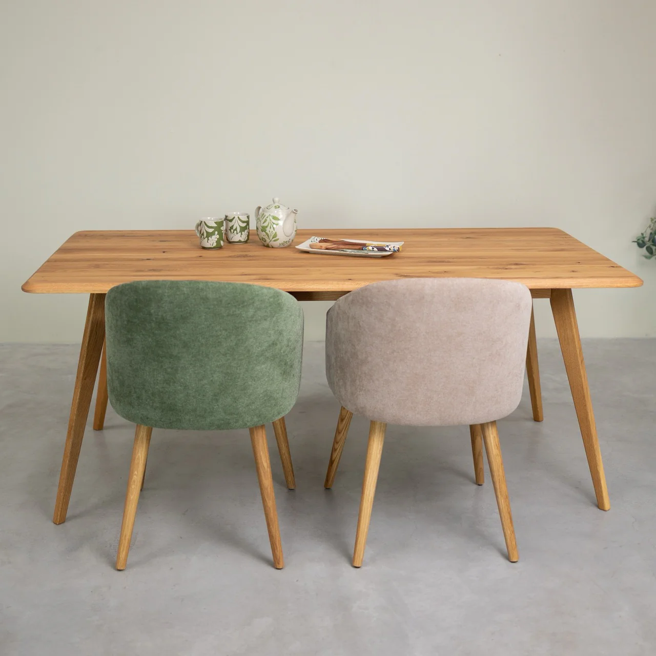 Rechthoekige eettafel van massief eikenhout Geneva | NordicStory - Image 10