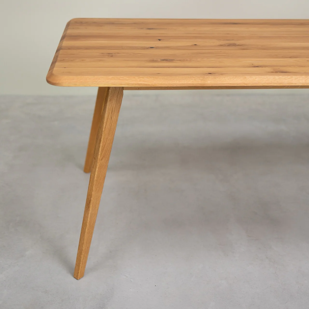 Rechthoekige eettafel van massief eikenhout Geneva | NordicStory - Image 6