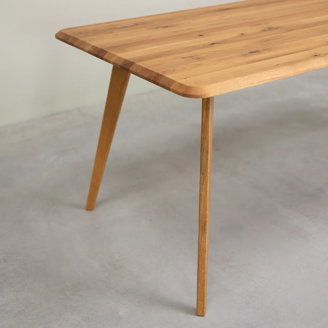 Rechthoekige eettafel van massief eikenhout Geneva | NordicStory - Image 7