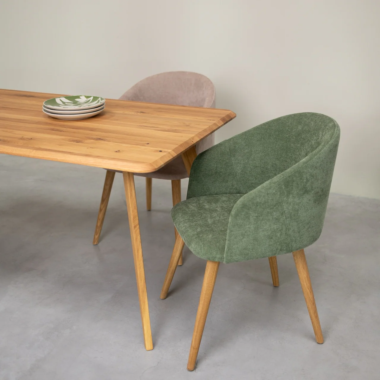 Rechthoekige eettafel van massief eikenhout Geneva | NordicStory - Image 9