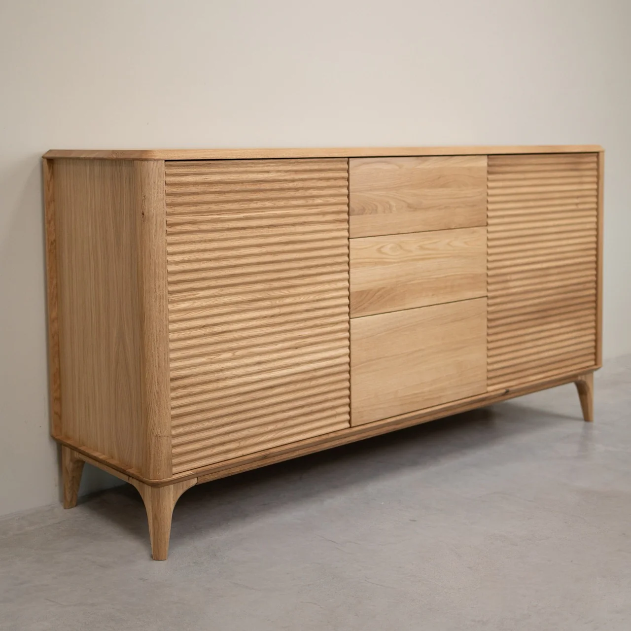 Sideboard Comoda van massief eikenhout Oxford 3.2.3 | NordicStory - Image 6