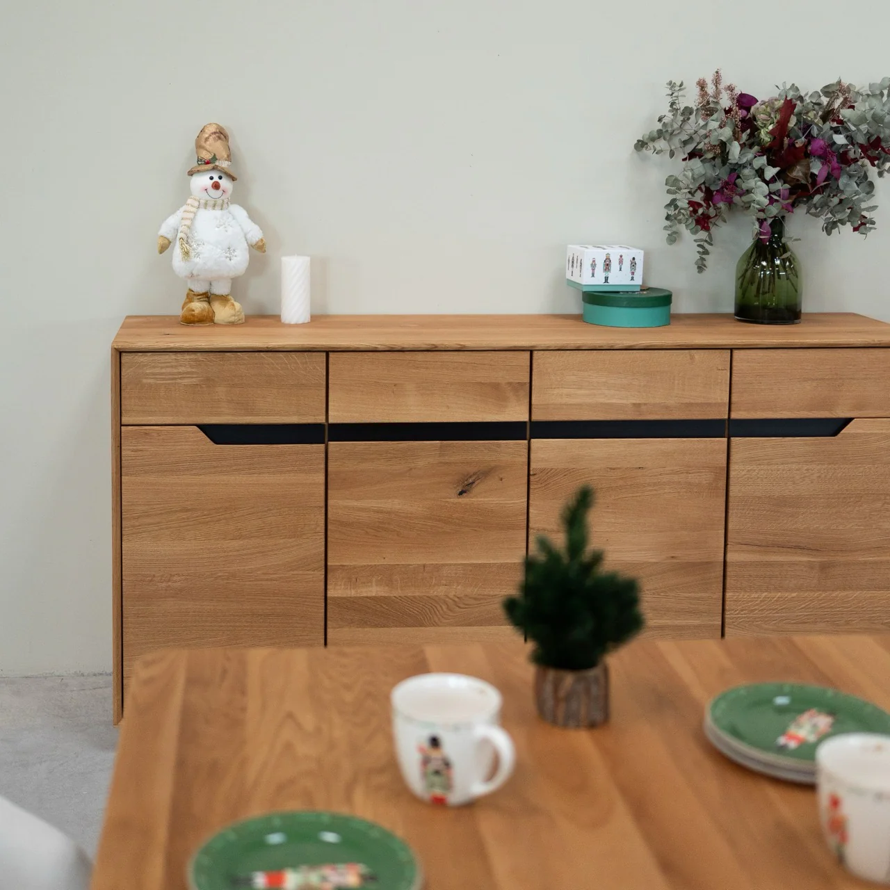 Massief eikenhouten dressoir Bremen | NordicStory - Image 6