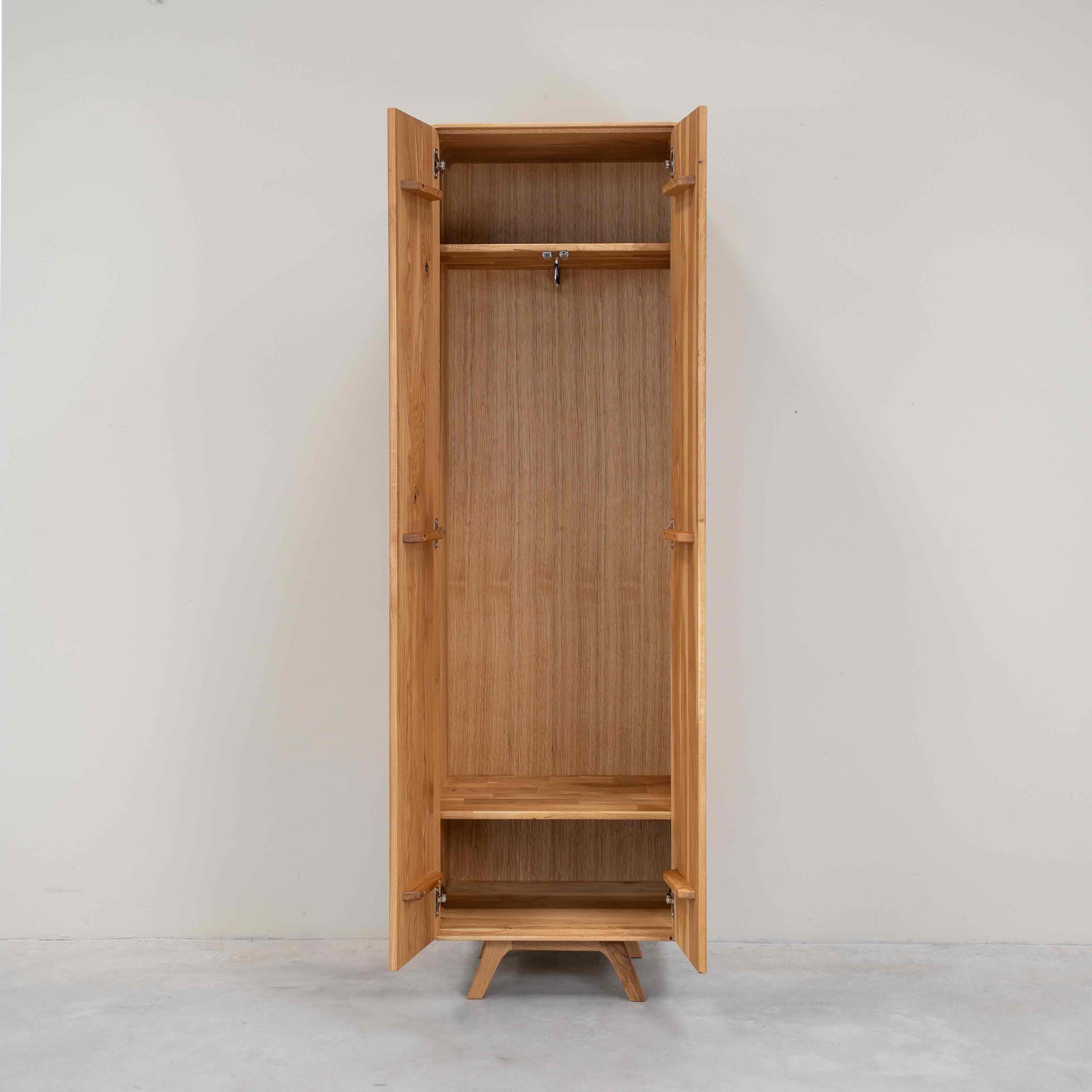 2-deurs kast van massief eikenhout Geneva | NordicStory - Image 8