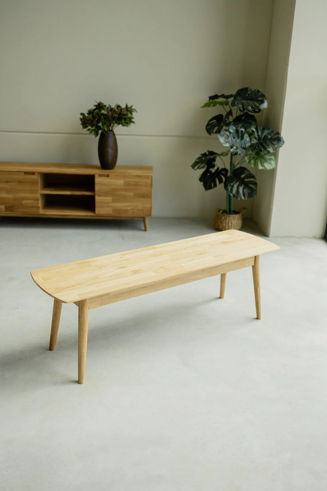Massief eikenhouten bank Escandi | NordicStory - Image 6