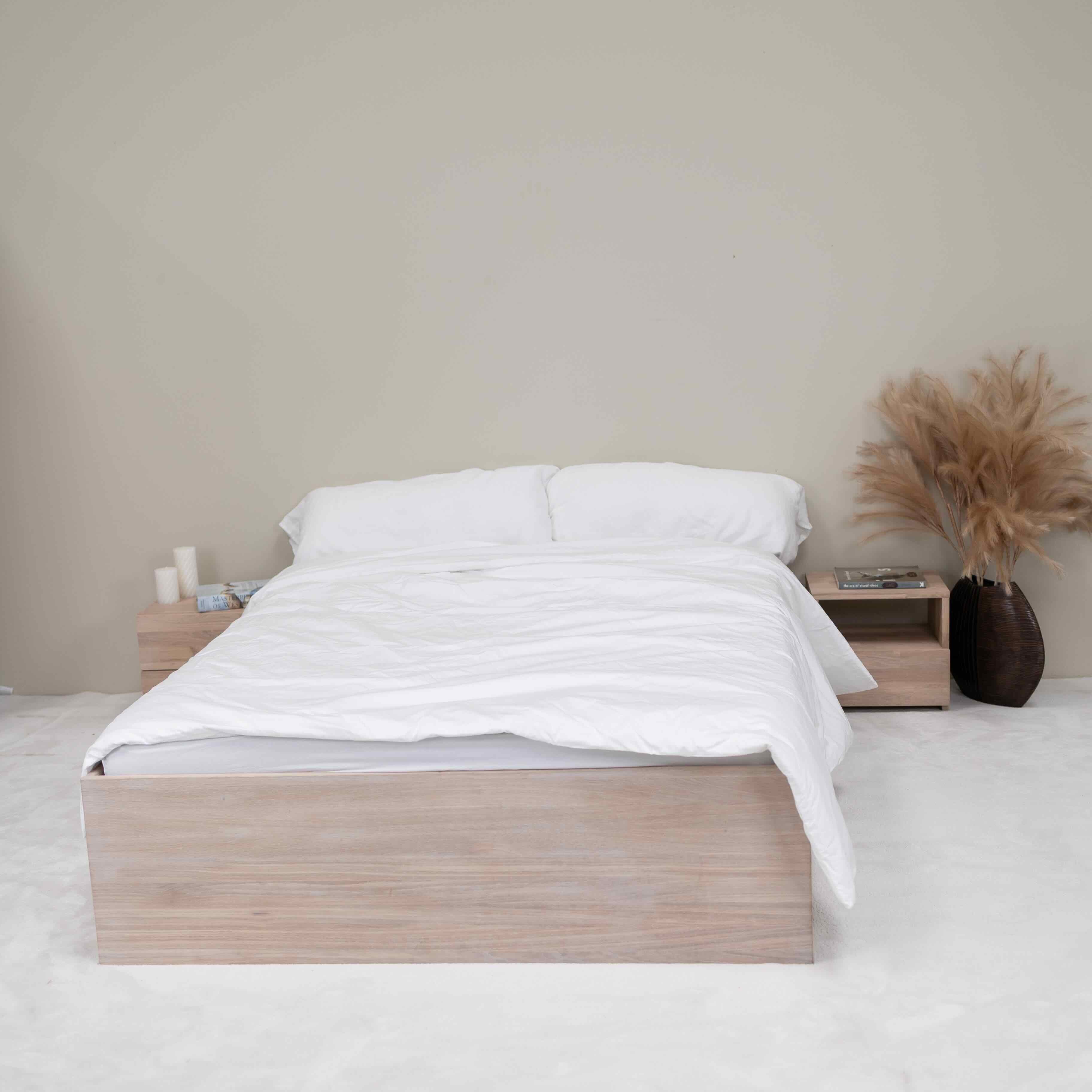 Sofia massief eiken bed met opbergruimte | NordicStory - Image 11
