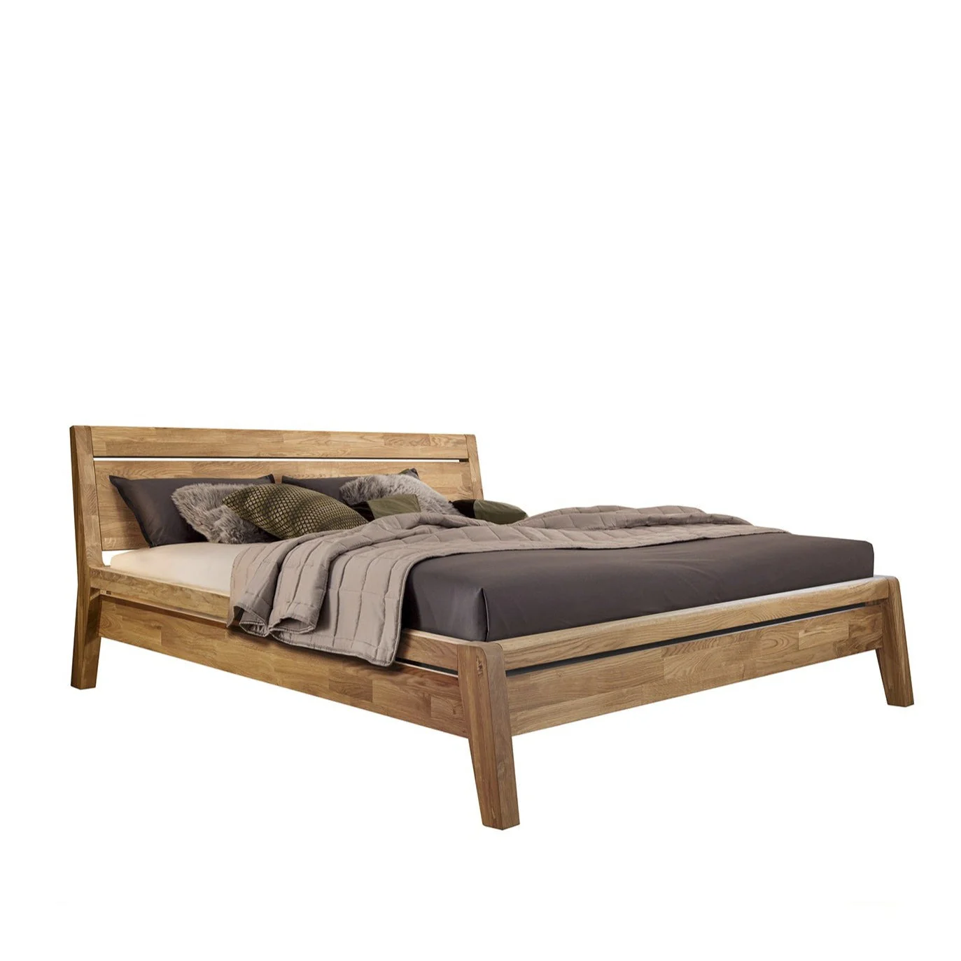 Massief eikenhouten bed Bridget | NordicStory - Image 6