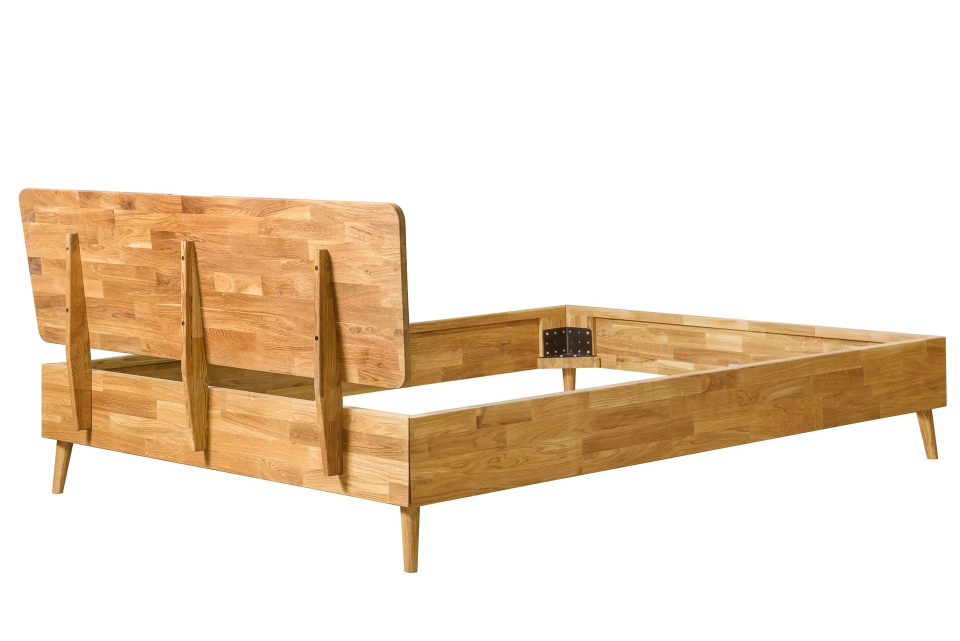 Massief eikenhouten bed Escandi | NordicStory - Image 3