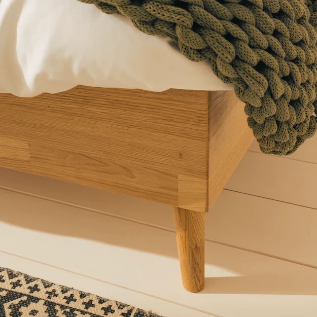 Massief eikenhouten bed Escandi 2 | NordicStory - Image 6