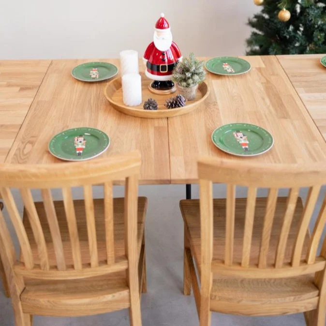 Set massief houten tafel Ontario en 6 stoelen Provance | NordicStory - Image 4