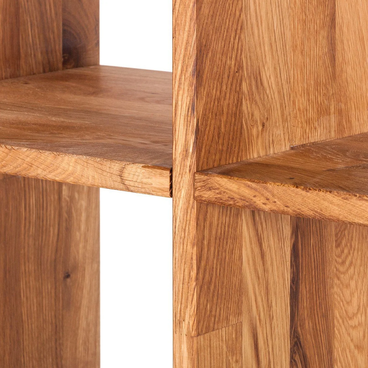Boekenrek van massief eikenhout Regal 3x3 | NordicStory - Image 2