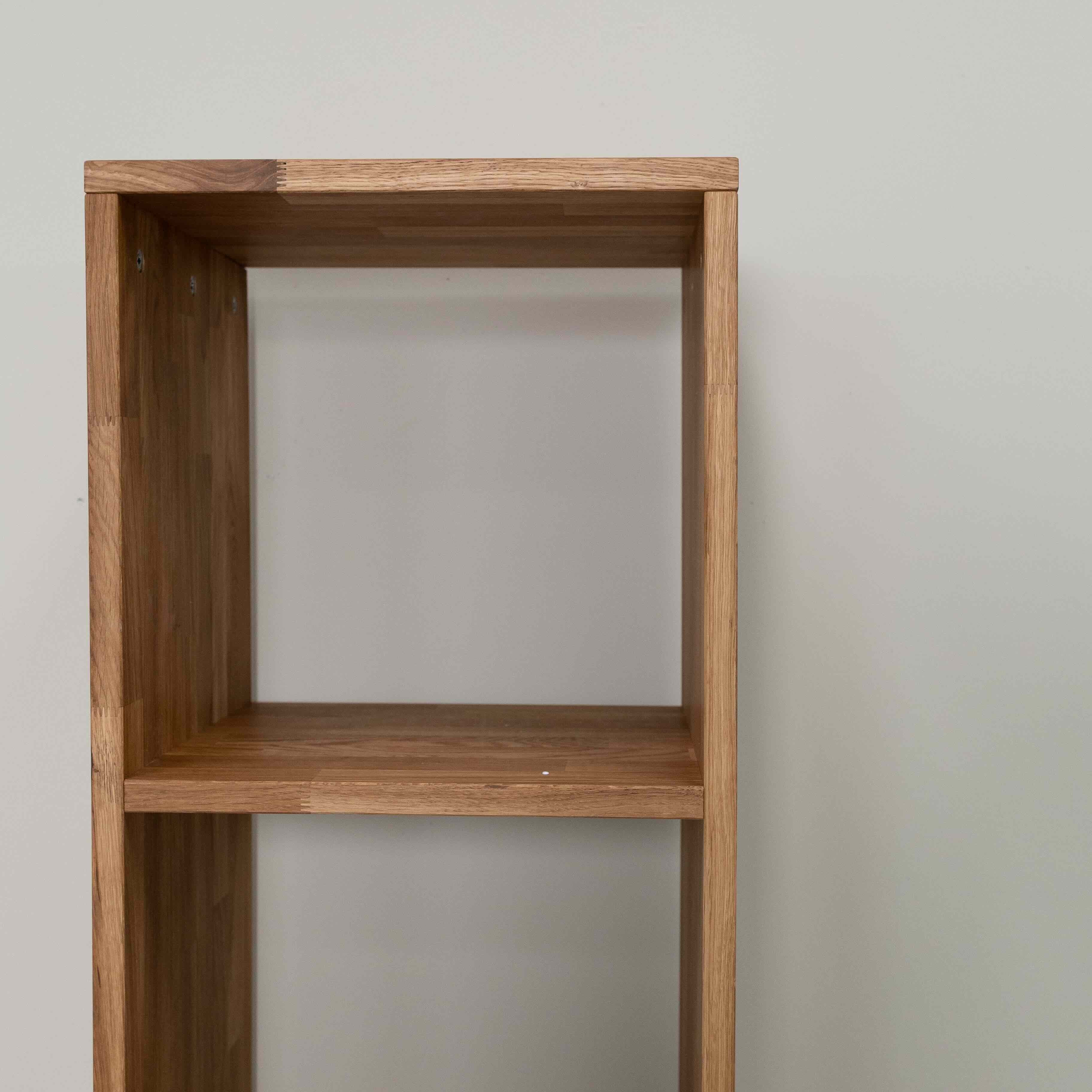 Boekenrek van massief eikenhout Regal 4 | NordicStory - Image 3