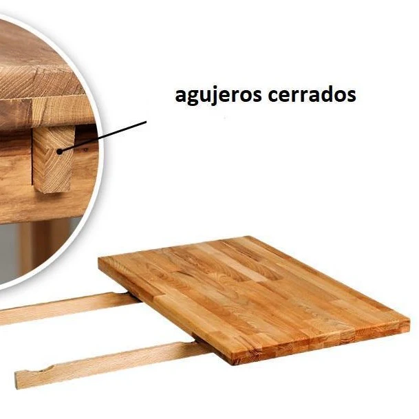 Extra verlengblad voor eettafel Mauritz 1 | NordicStory - Image 6