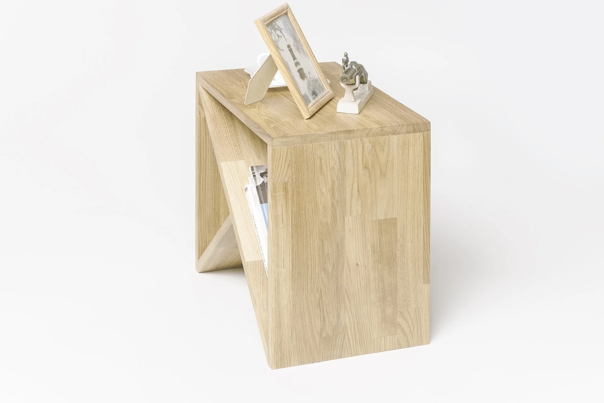 Bijzettafel, nachtkastje van massief eikenhout Denmark | NordicStory - Image 13
