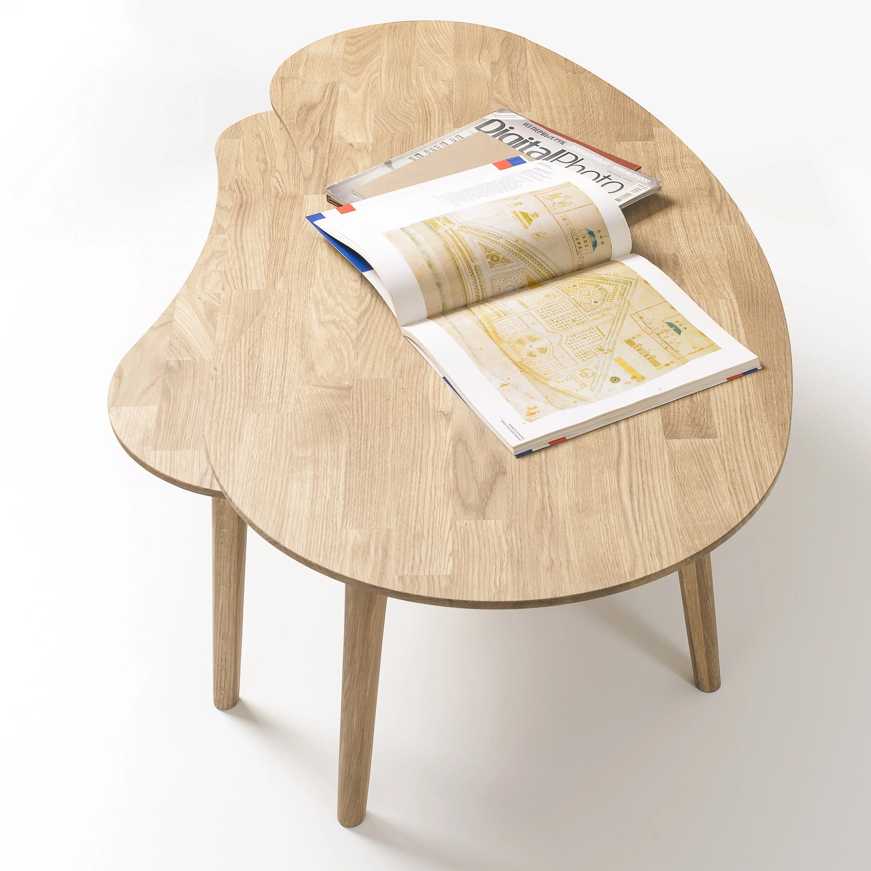 Escandi stapelbare salontafel van massief eikenhout | NordicStory - Image 10