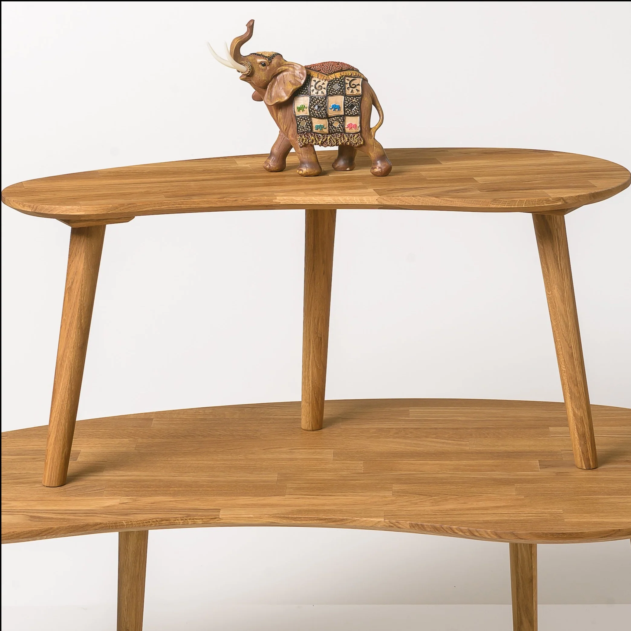 Escandi stapelbare salontafel van massief eikenhout | NordicStory - Image 4
