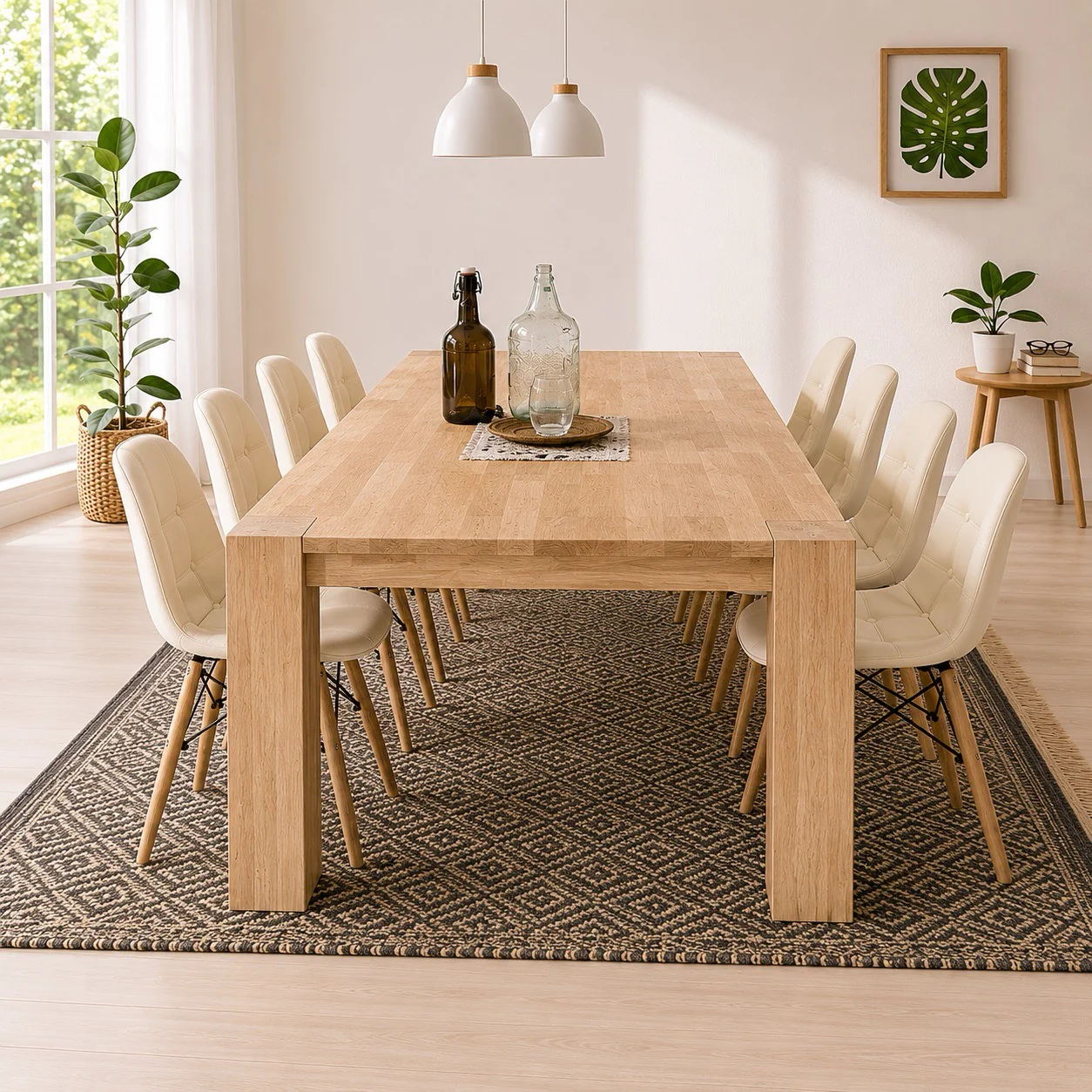 Massief eikenhouten eettafel Mauritz 3 | NordicStory - Image 5