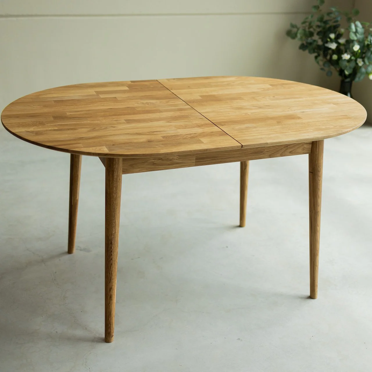 Uitschuifbare ovale eettafel in massief eiken Escandi 2 | NordicStory - Image 10