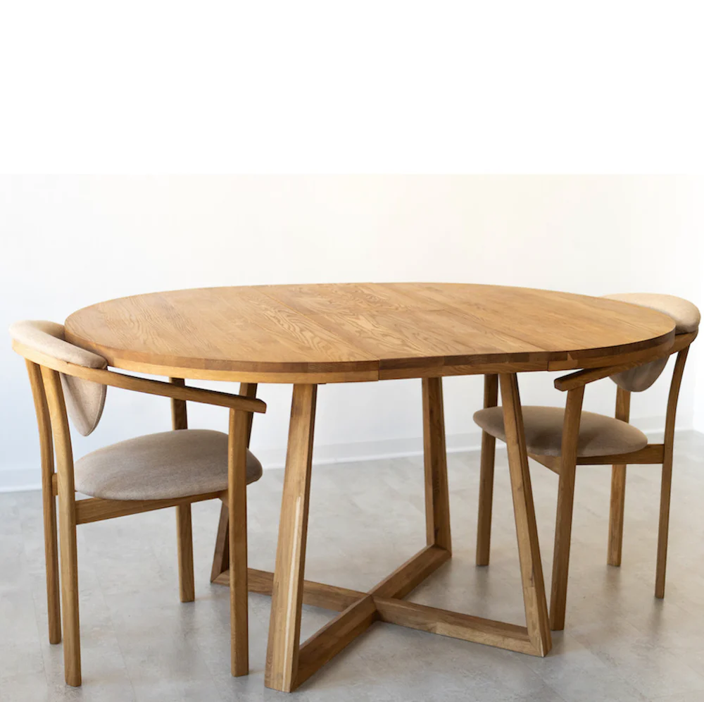 Uitschuifbare eettafel in massief eiken MOBY - Image 3