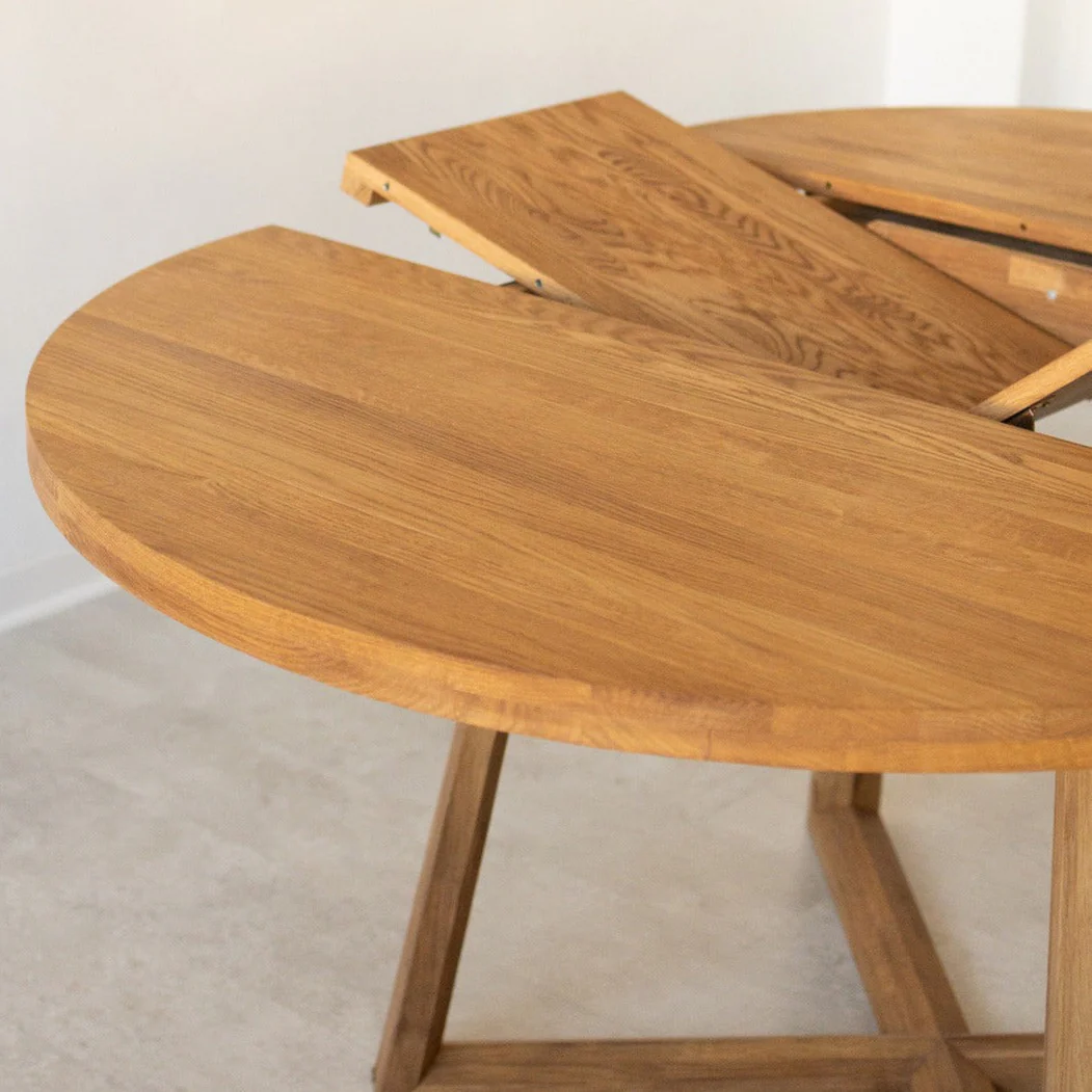 Uitschuifbare eettafel in massief eiken MOBY - Image 5