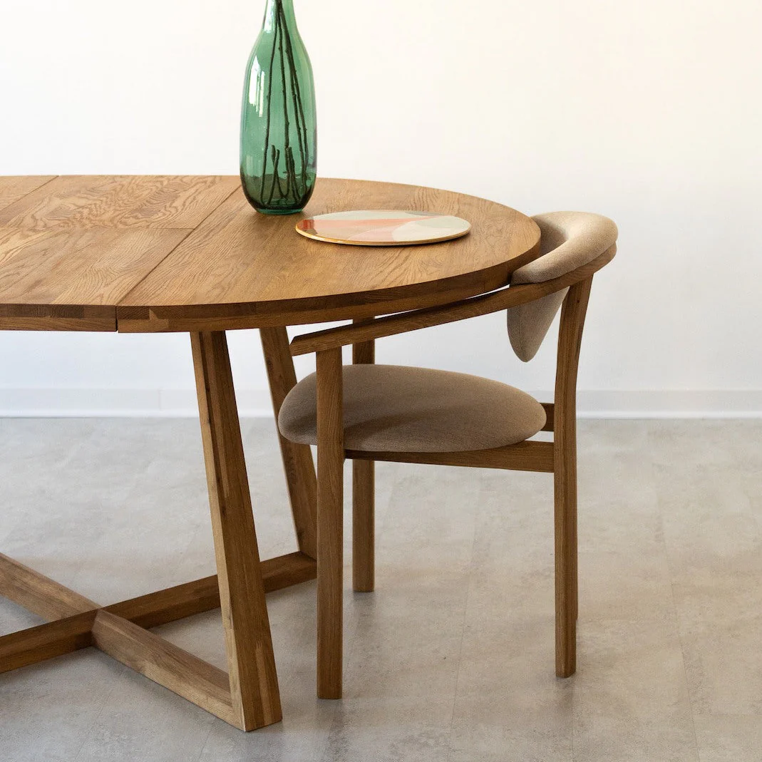 Uitschuifbare eettafel in massief eiken MOBY - Image 9