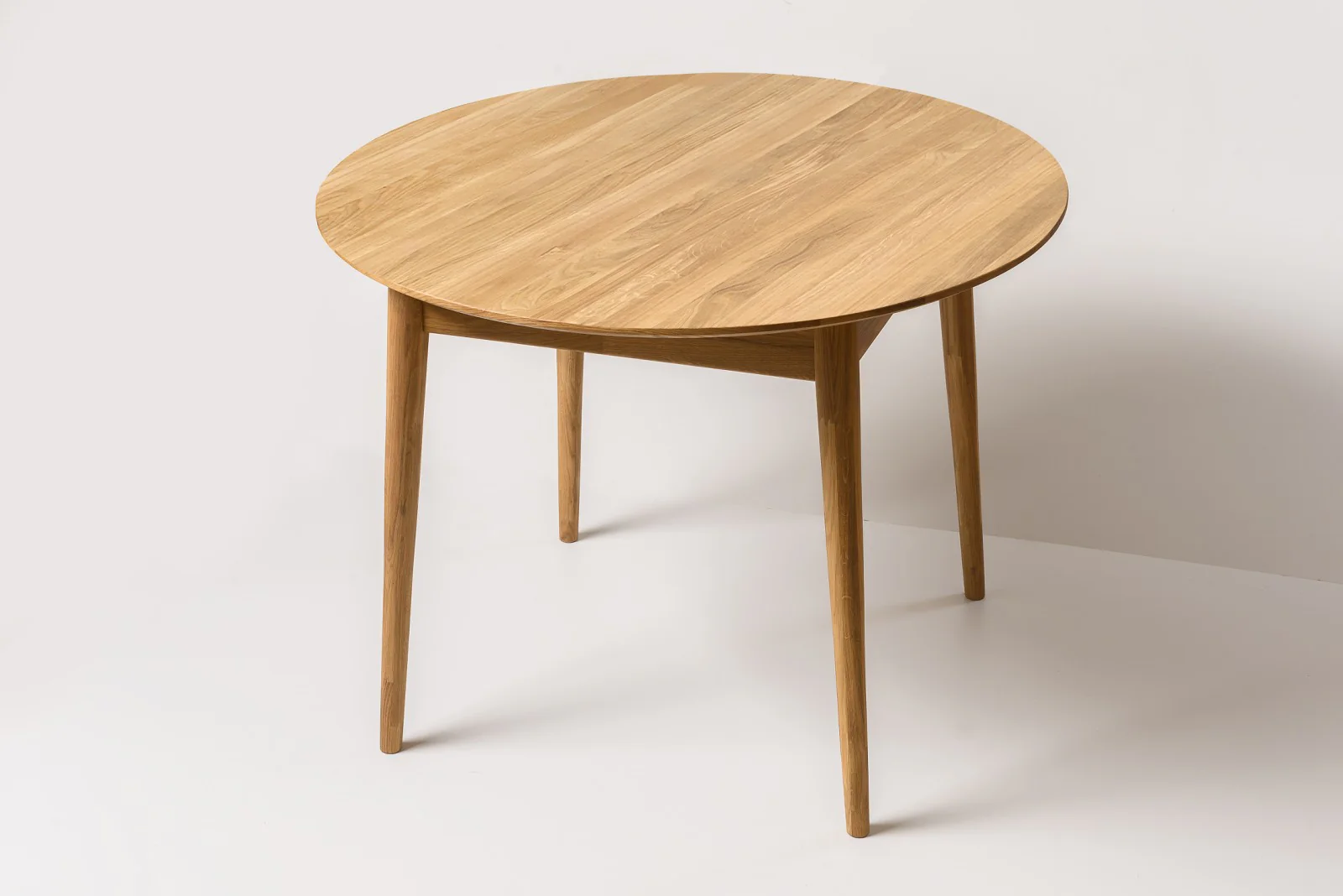 Ronde, uitschuifbare eettafel van massief eikenhout Escandi 6 | NordicStory - Image 10