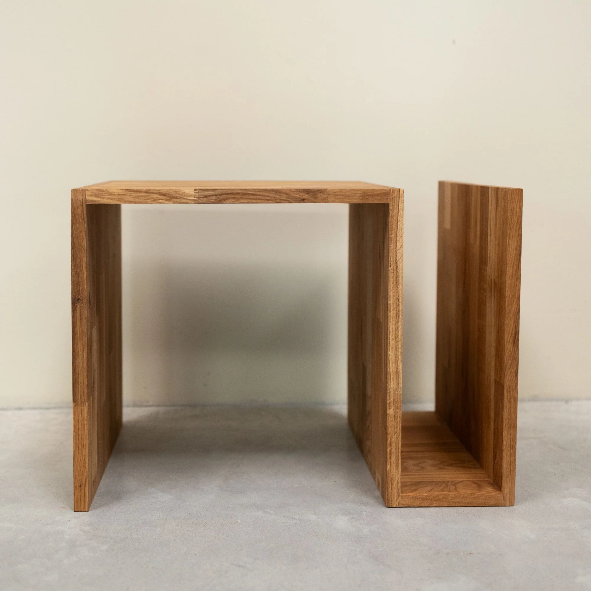 Bijzettafel van massief eikenhout Sofi | NordicStory - Image 11
