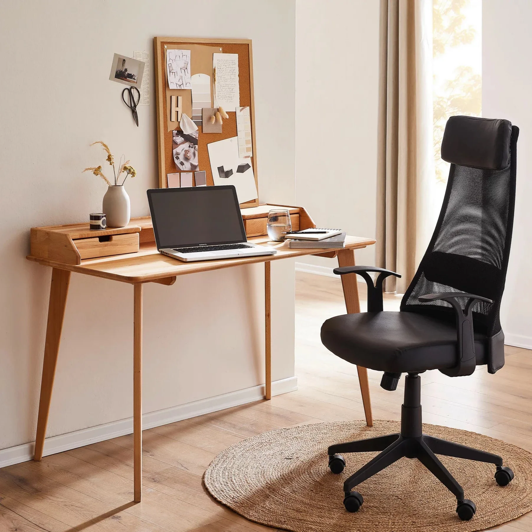 Ana massief eikenhouten bureau | NordicStory - Image 11