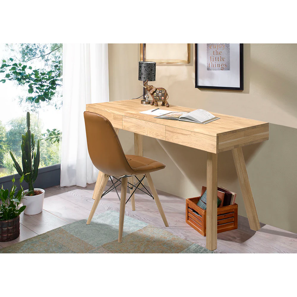 Einstein I massief eikenhouten bureau | NordicStory - Image 12