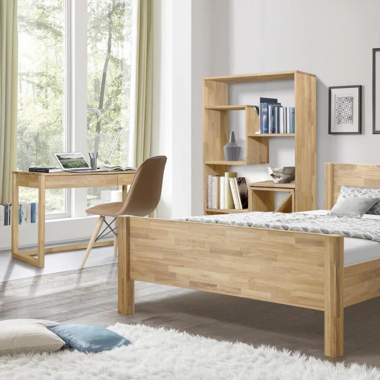 Bureau, kaptafel van massief eikenhout Denemarken | NordicStory - Image 10