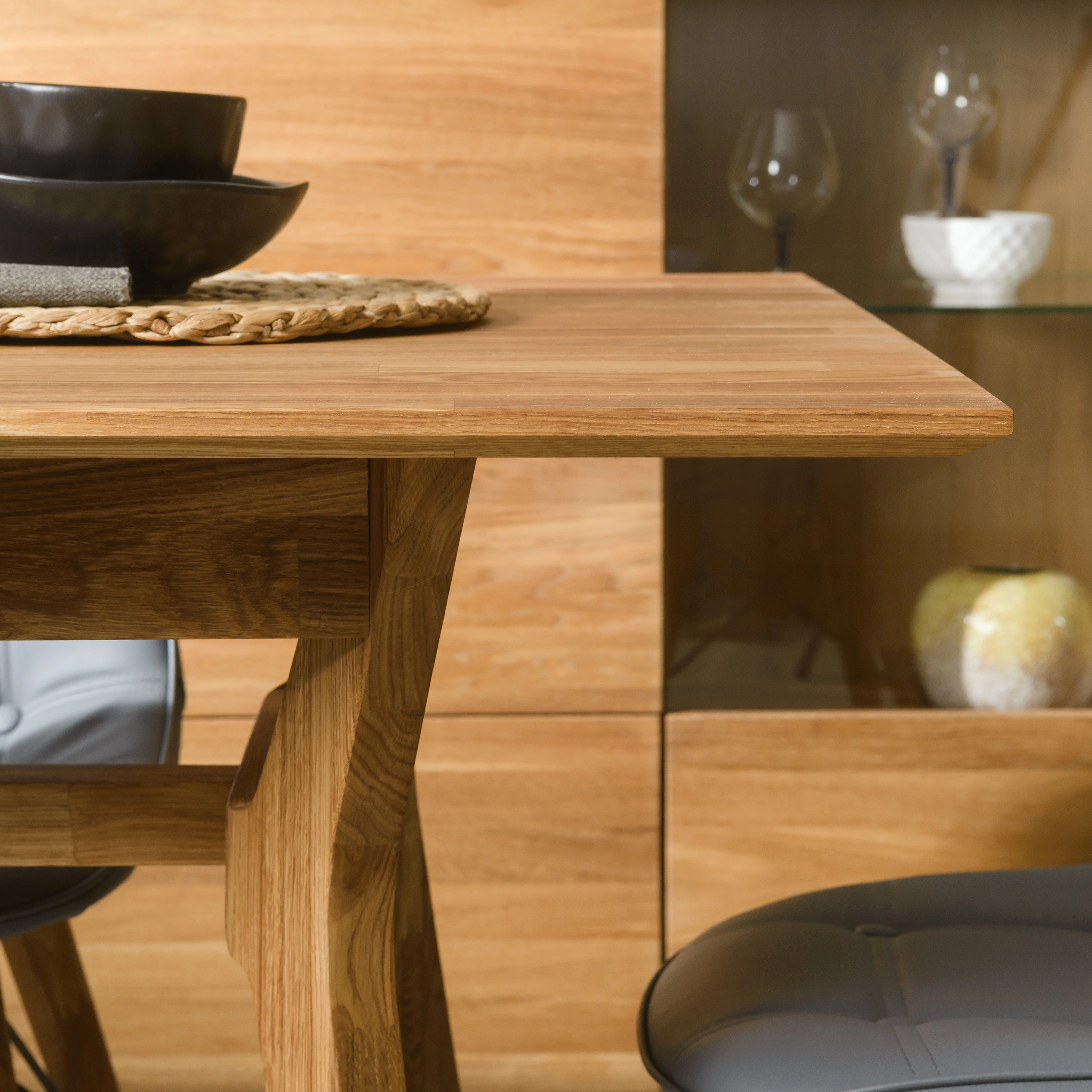 Massief eiken uitschuifbare eettafel Harold | NordicStory - Image 12