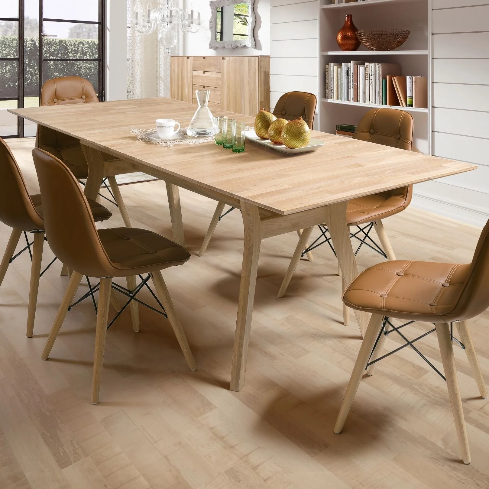 Massief eiken uitschuifbare eettafel Harold | NordicStory - Image 7