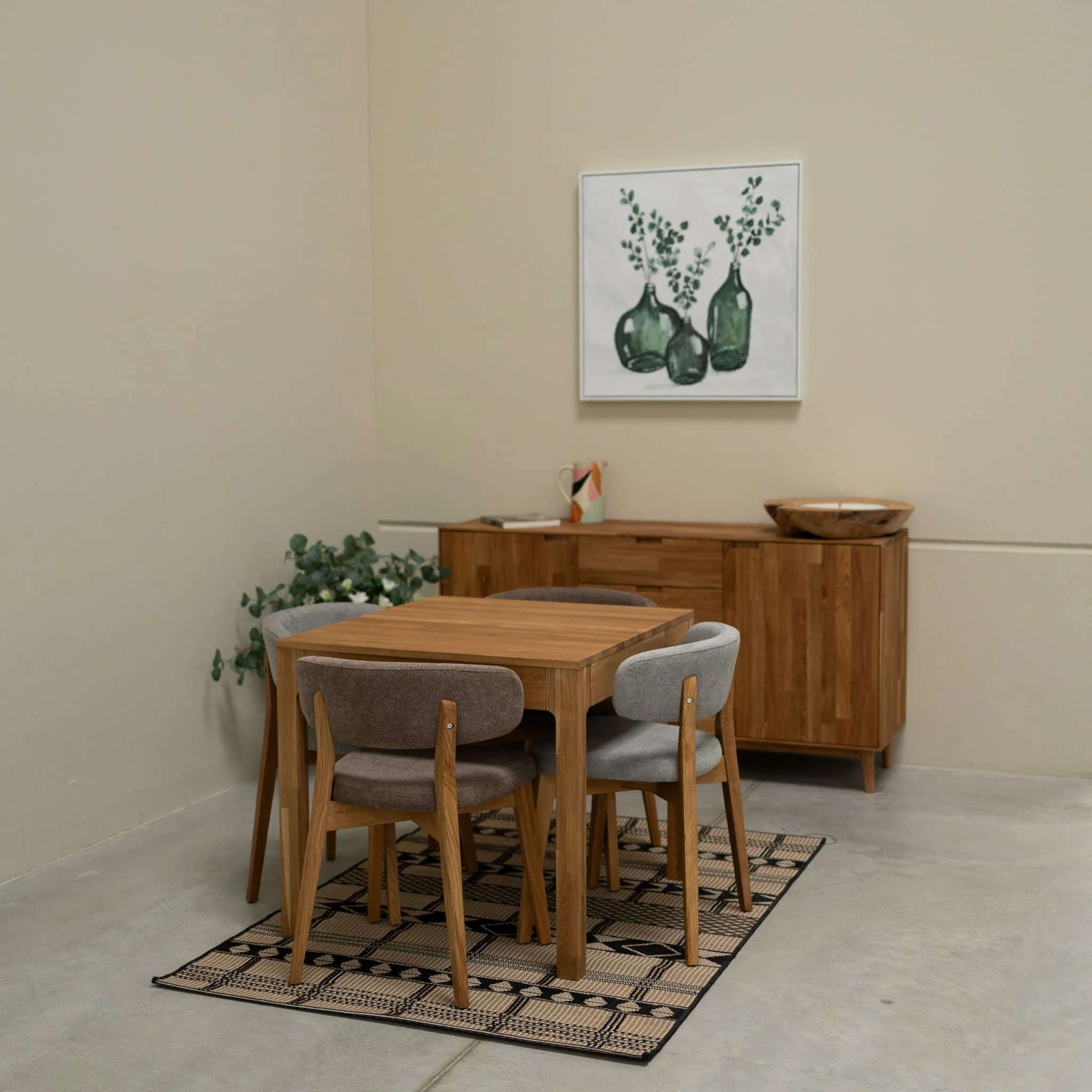 Uitschuifbare eettafel in massief eiken Marsi | NordicStory - Image 5