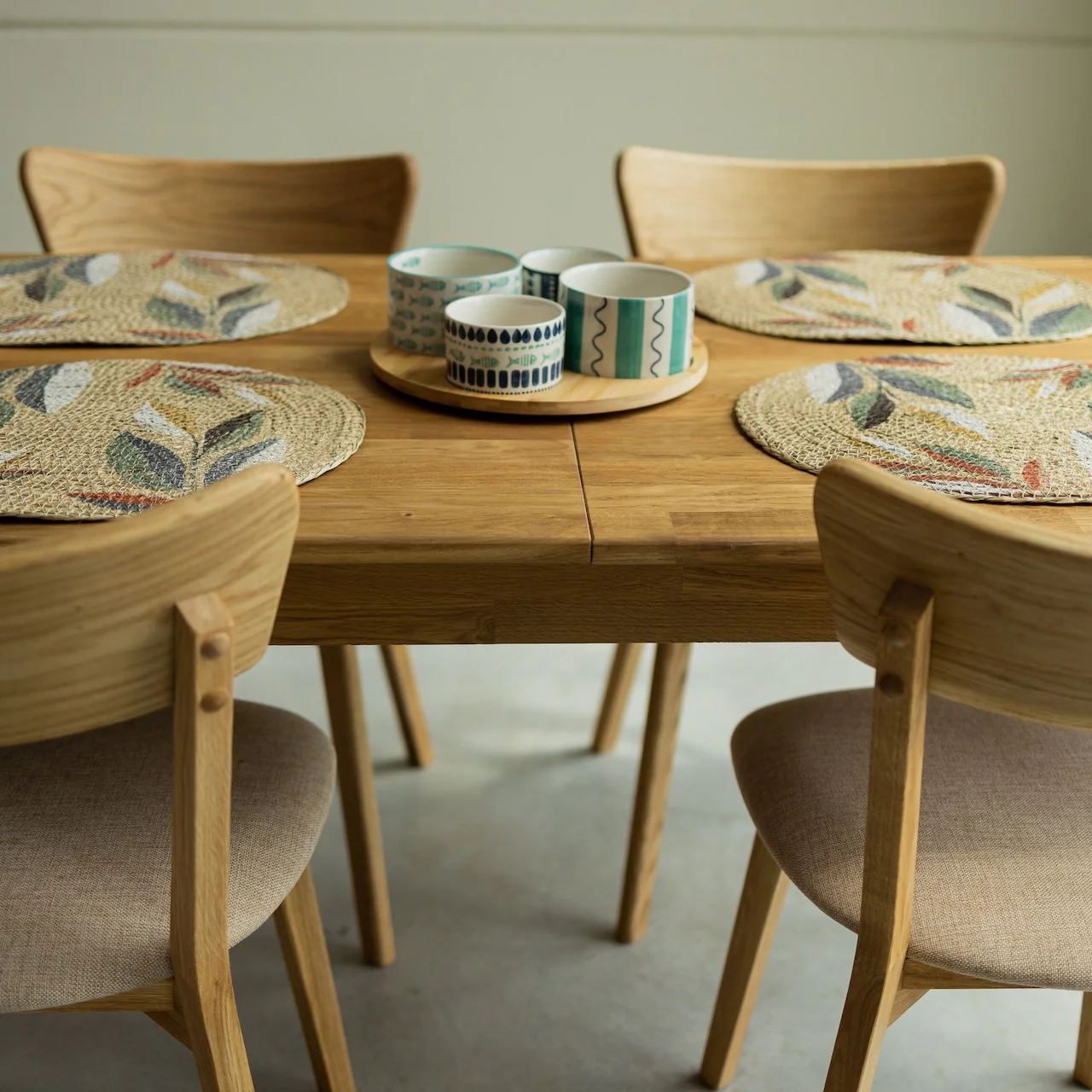 Uitschuifbare eettafel in massief eiken Monty | NordicStory - Image 9