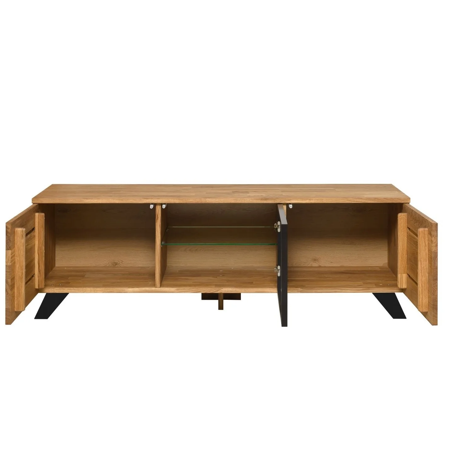 Massief eikenhouten tv-meubel Moritz | NordicStory - Image 6