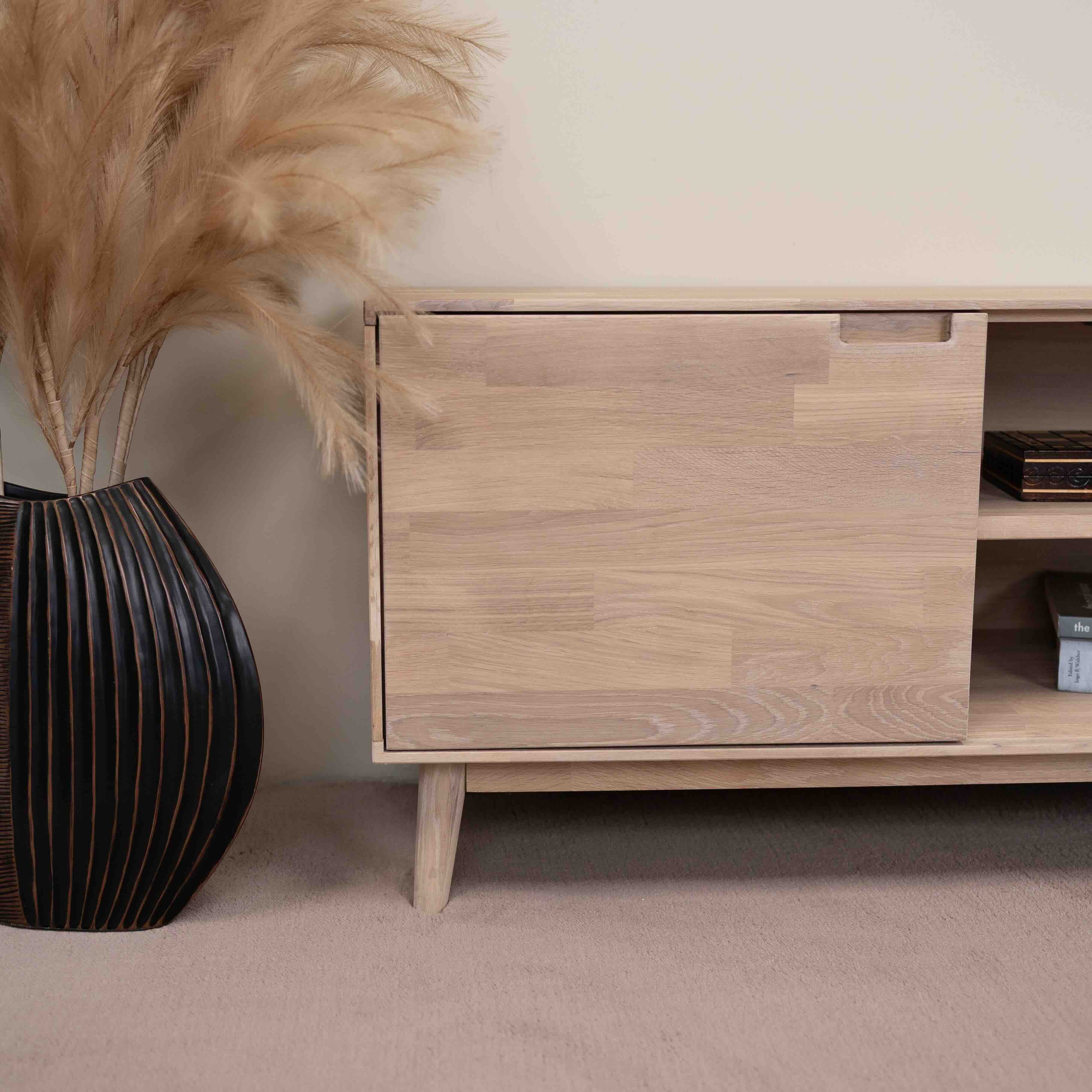 Eiken TV-meubel Escandi | NordicStory - Image 7