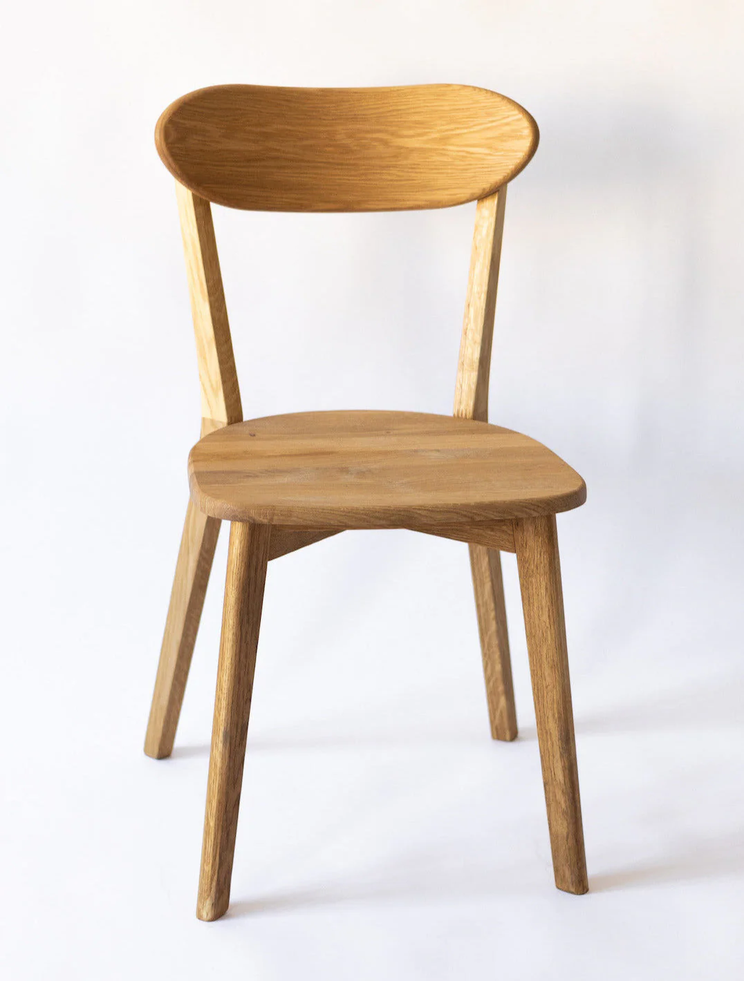 Set van 2 of 4 massief eiken eetkamerstoelen Isku | NordicStory - Image 10