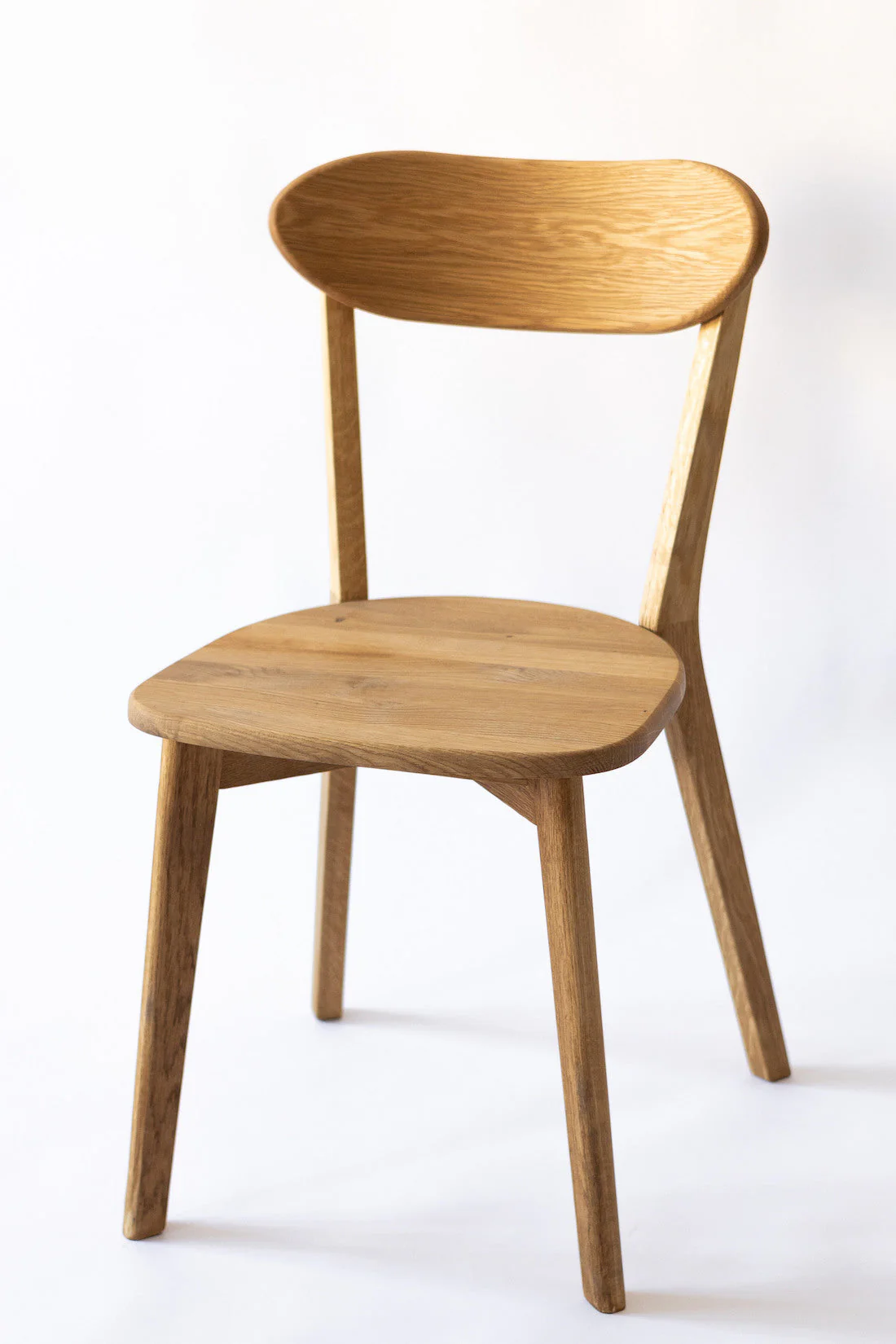 Set van 2 of 4 massief eiken eetkamerstoelen Isku | NordicStory - Image 12