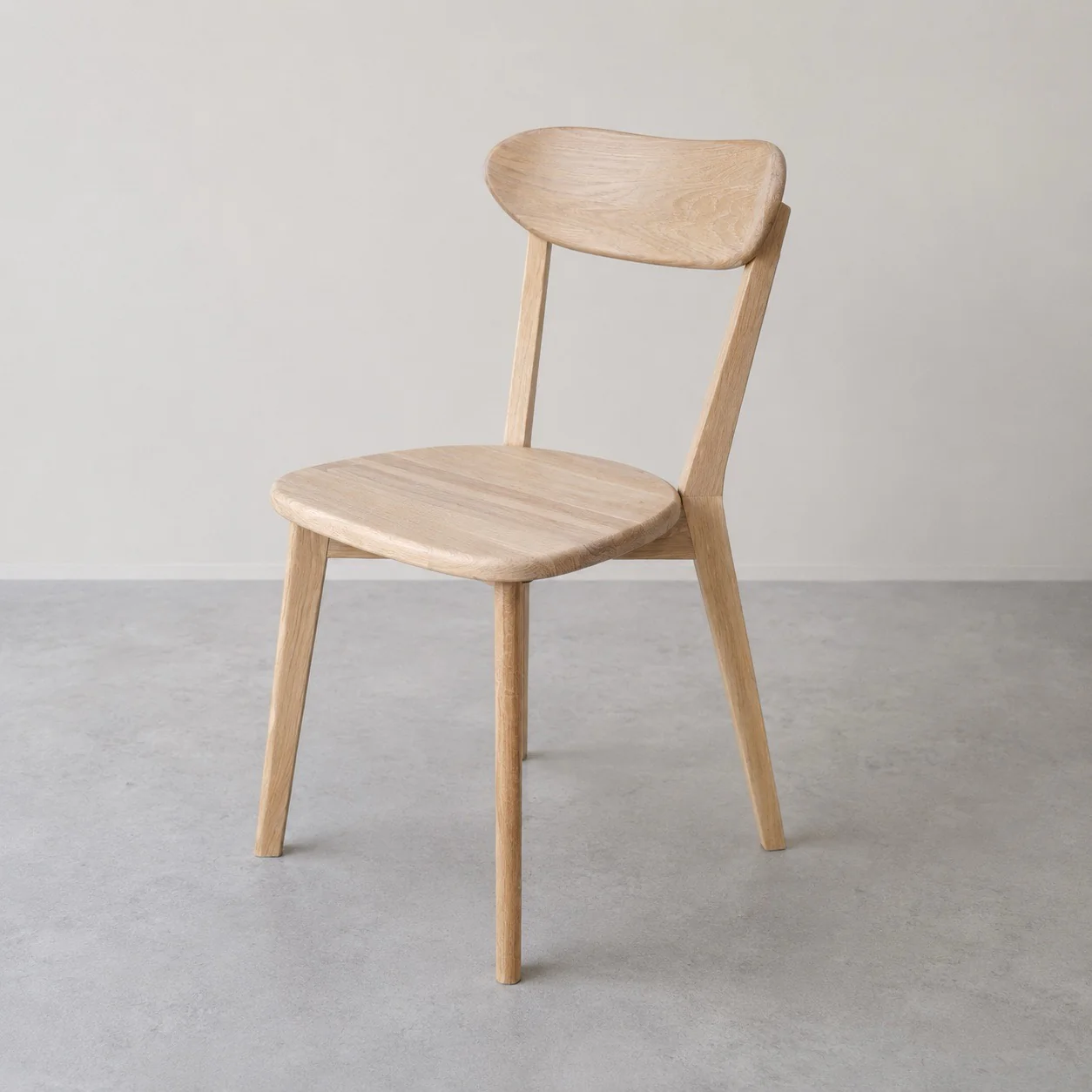 Set van 2 of 4 massief eiken eetkamerstoelen Isku | NordicStory - Image 13