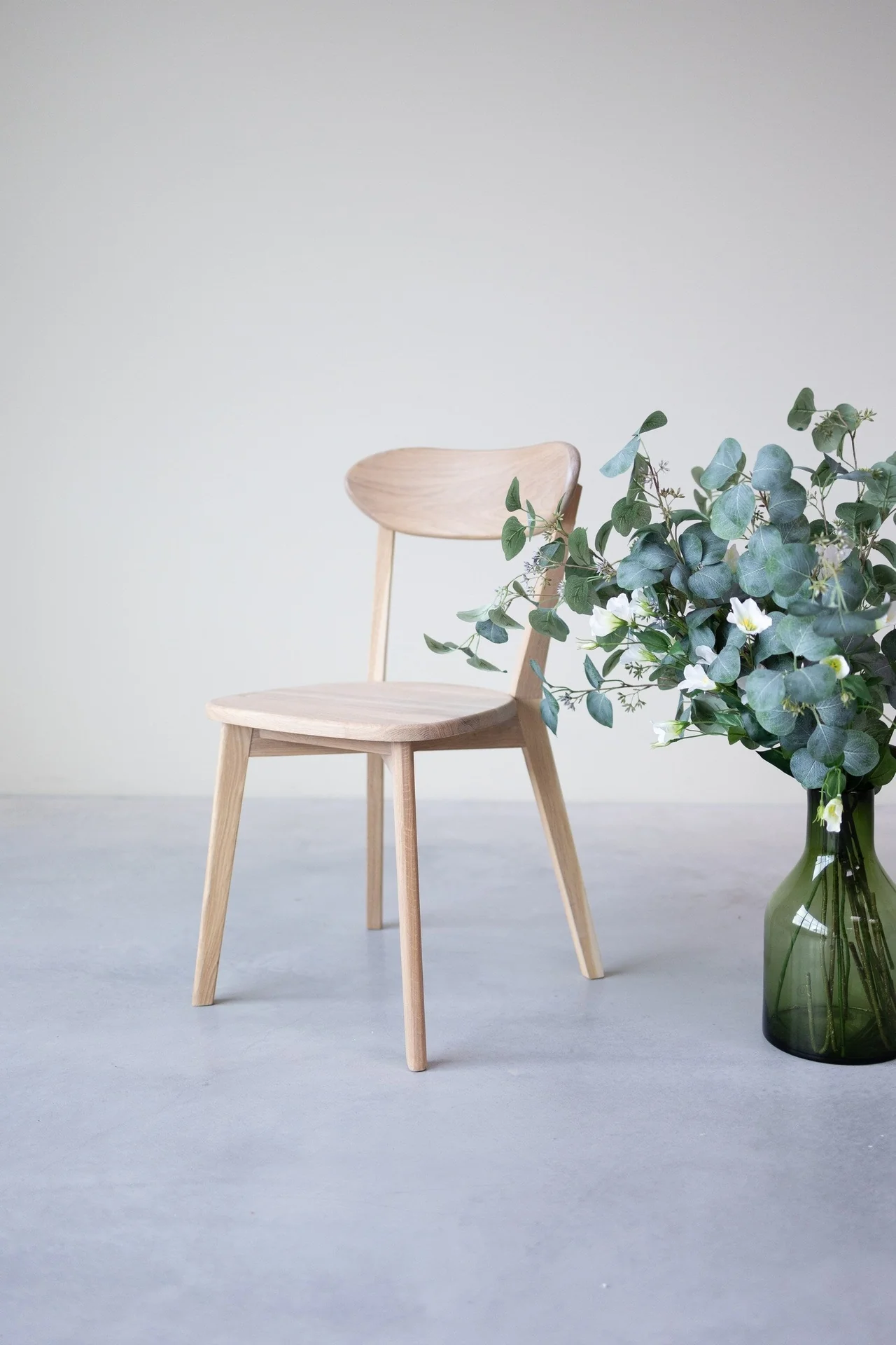 Set van 2 of 4 massief eiken eetkamerstoelen Isku | NordicStory - Image 14