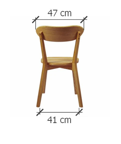 Set van 2 of 4 massief eiken eetkamerstoelen Isku | NordicStory - Image 21
