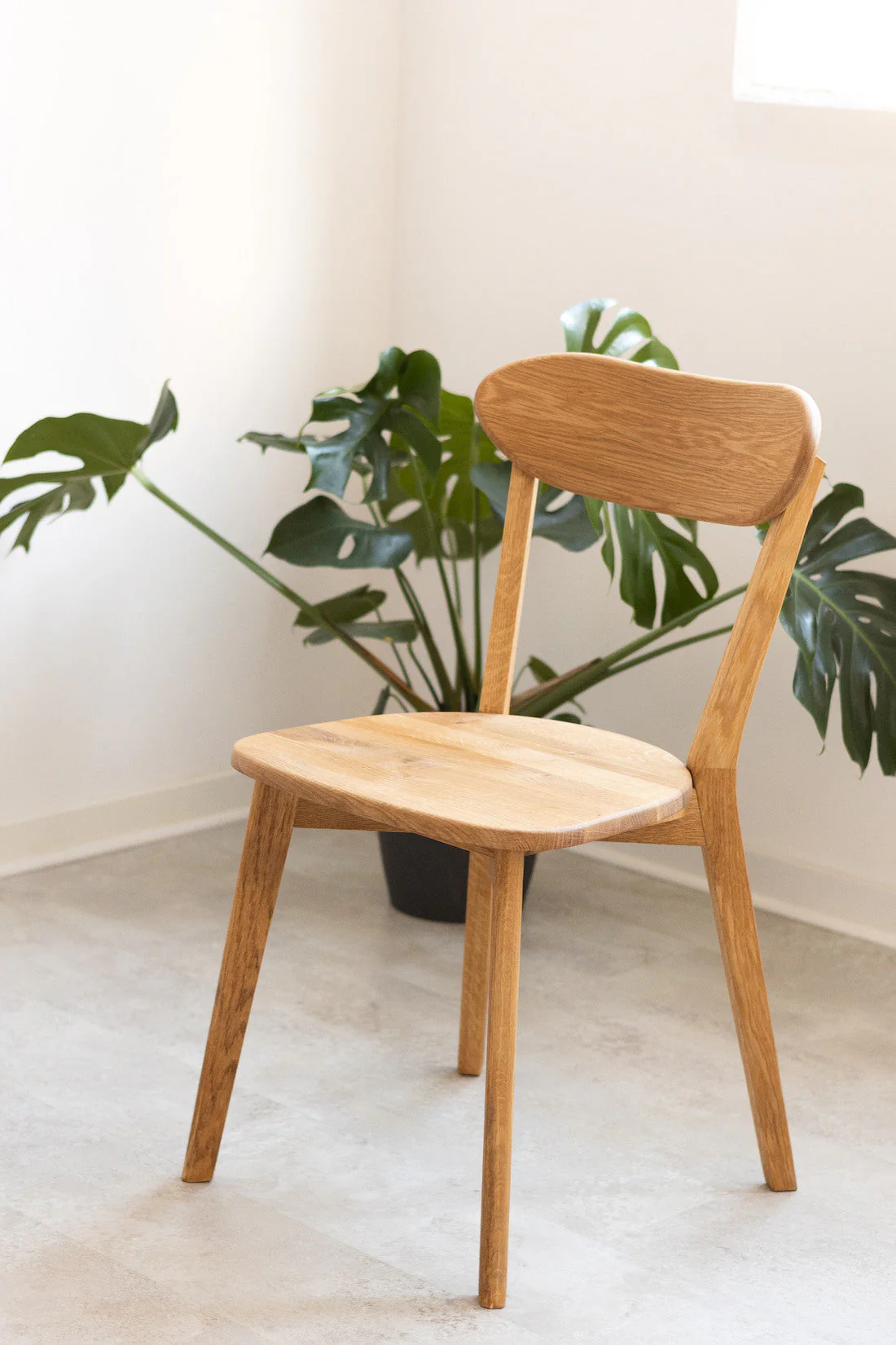 Set van 2 of 4 massief eiken eetkamerstoelen Isku | NordicStory - Image 4