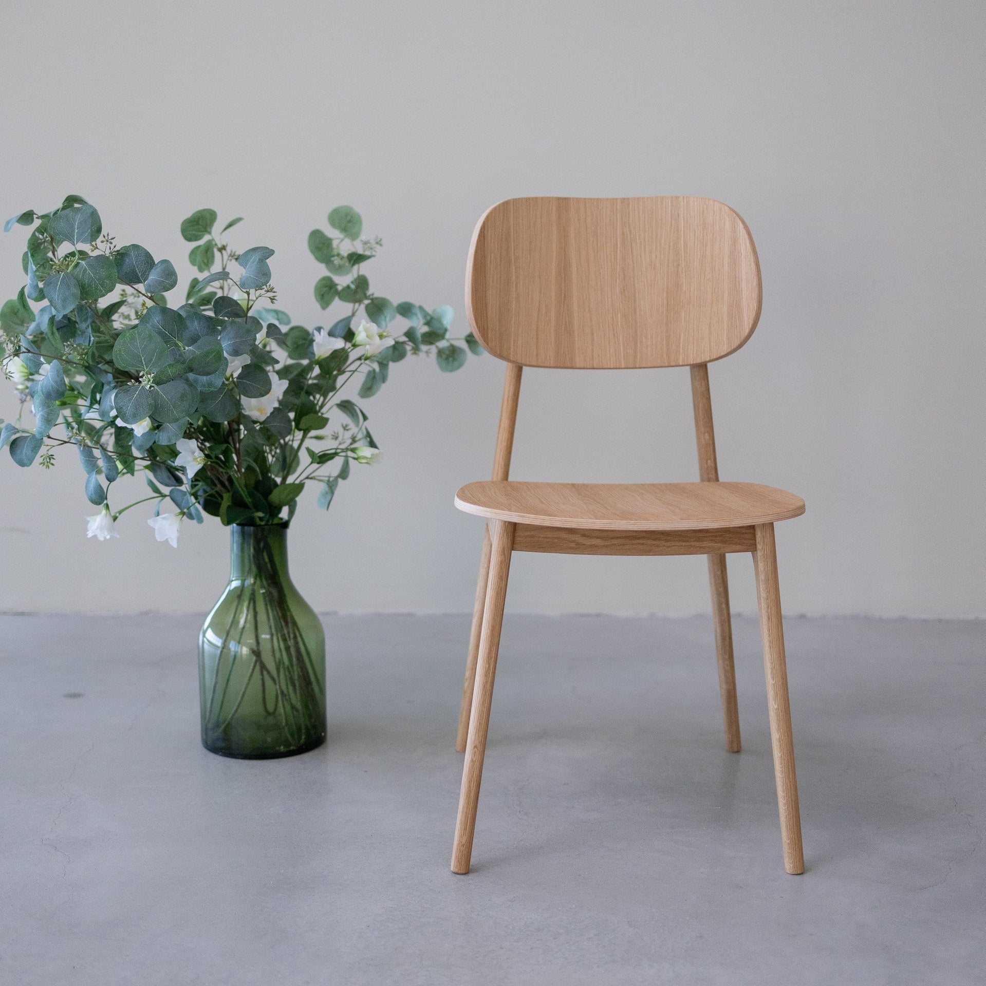 Set van 2 of 4 Varde Eetkamerstoelen, Massief Eiken Frame | NordicStory - Image 6