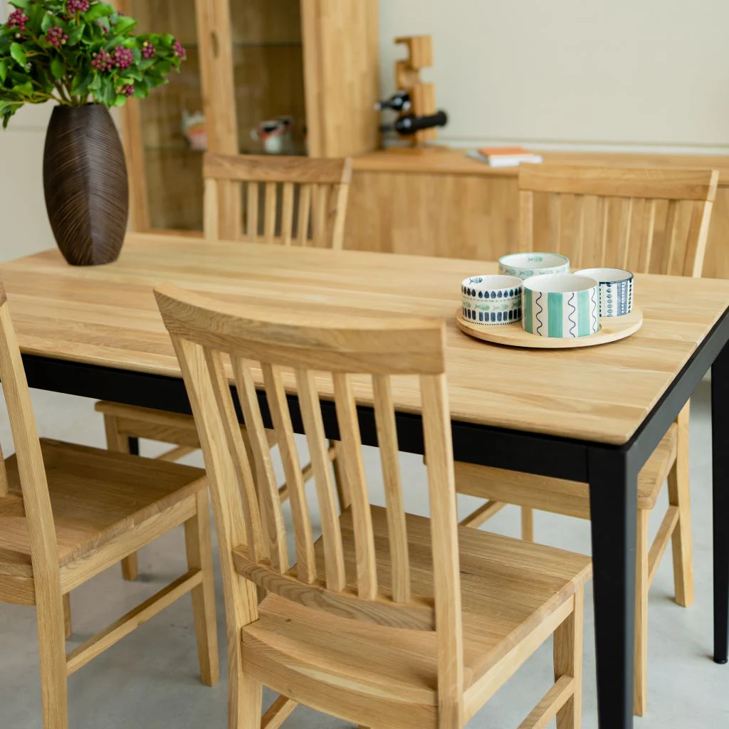 Set van 2 of 4 massief eikenhouten eetkamerstoelen in Provençaalse stijl | NordicStory - Image 10