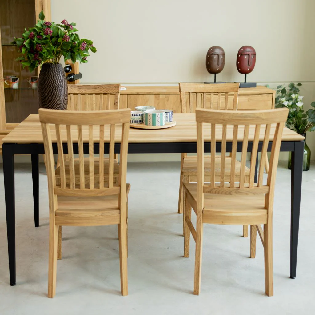 Set van 2 of 4 massief eikenhouten eetkamerstoelen in Provençaalse stijl | NordicStory - Image 12