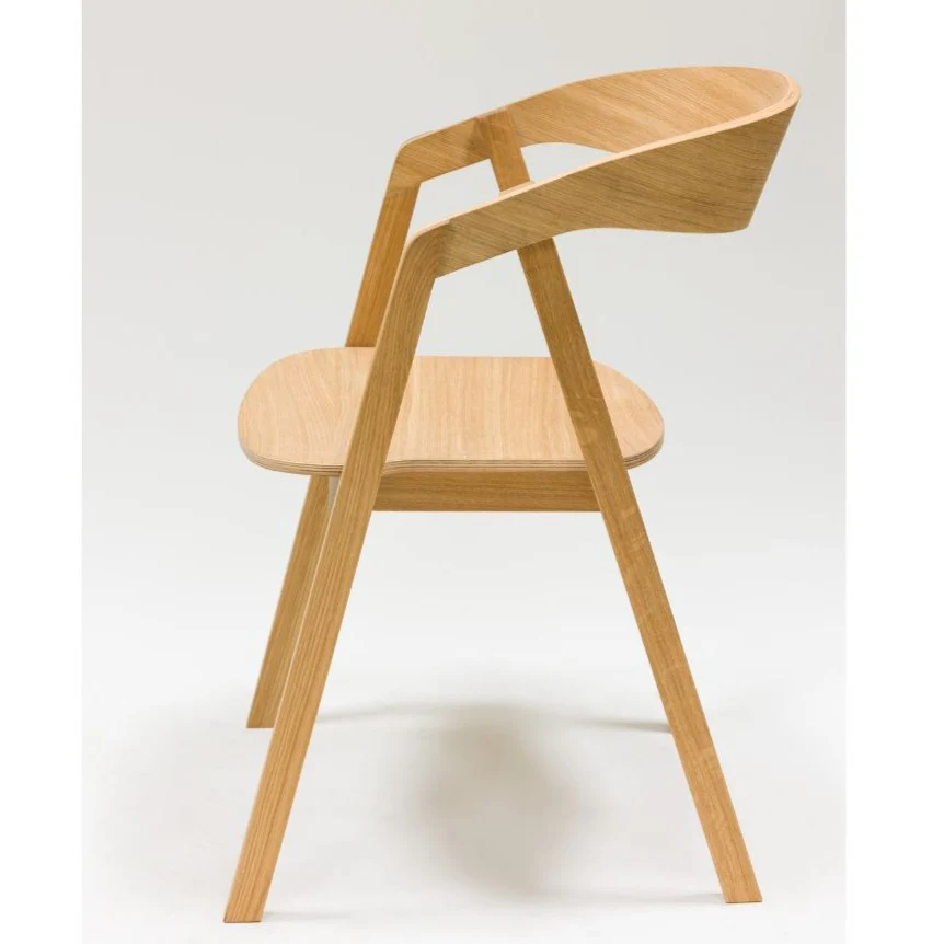 Set van 2 of 4 Knut-eetkamerstoelen van massief eikenhout | NordicStory - Image 6