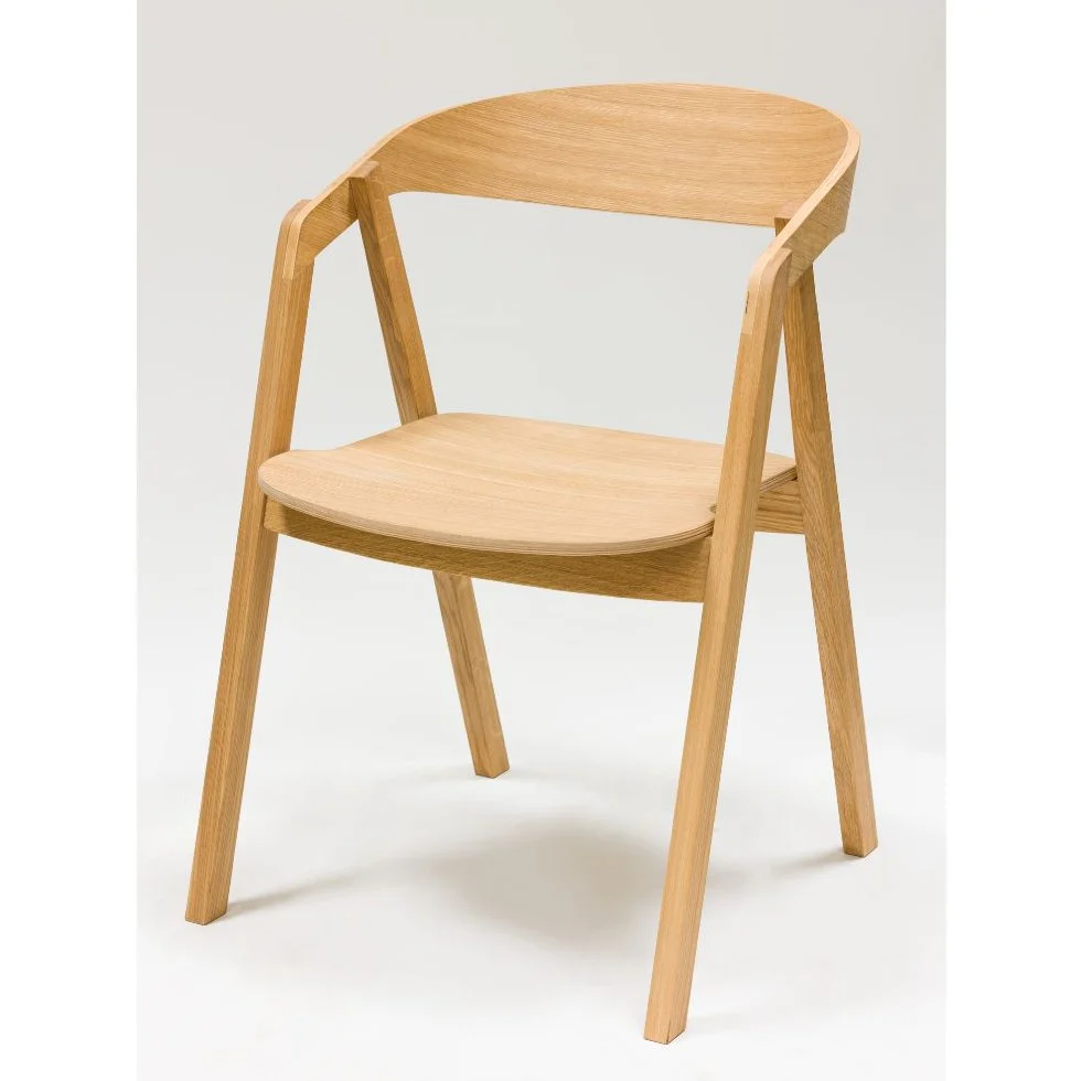 Set van 2 of 4 Knut-eetkamerstoelen van massief eikenhout | NordicStory - Image 7