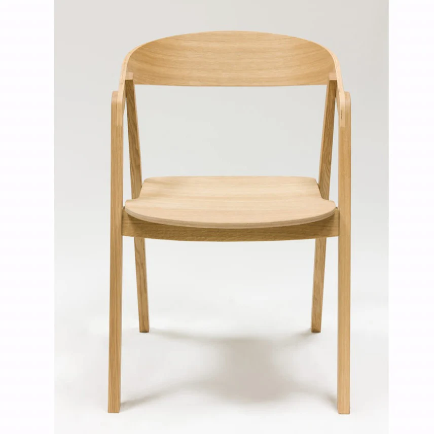 Set van 2 of 4 Knut-eetkamerstoelen van massief eikenhout | NordicStory - Image 8